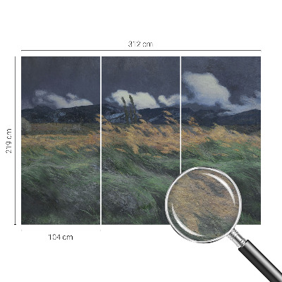 Stilingas fototapetas Blæst græs