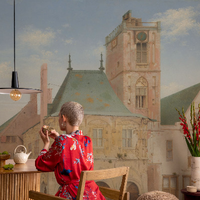 Sienų danga fototapetas Istorinė rātsnams