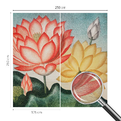 Flizelininis fototapetas su Lotusbloomster motyvu