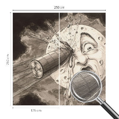 Fototapetas flizelino pagrindu Kosminis susidūrimas