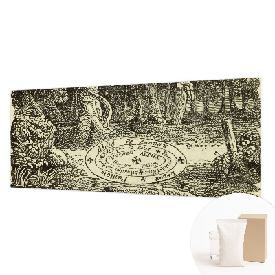 Plaunamas flizelininis fototapetas Magiškasis ratas