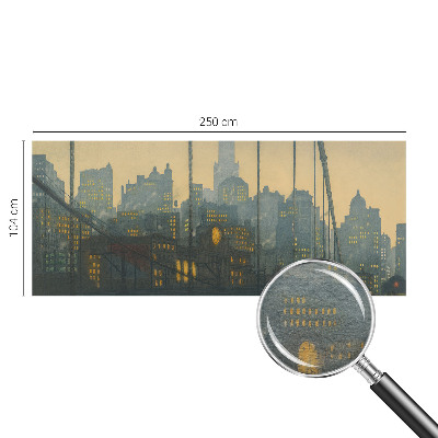 Aukštos kokybės fototapetas Aftenpanorama