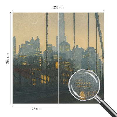 Aukštos kokybės fototapetas Aftenpanorama