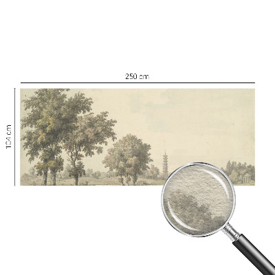 Dekoratyvinis fototapetas Ramiame parke