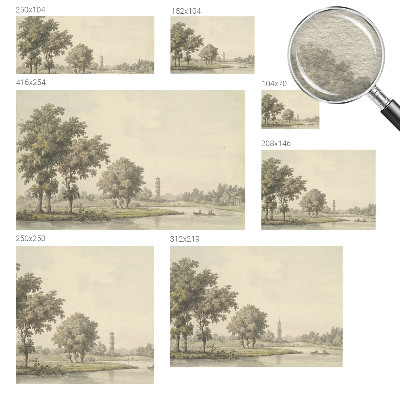 Dekoratyvinis fototapetas Ramiame parke