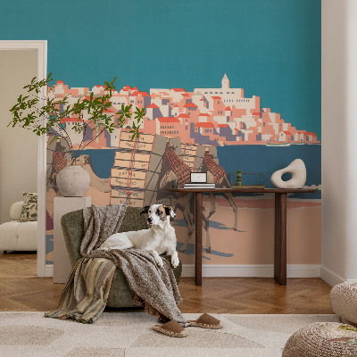 Fototapetas miegamajam Kamelkaravane