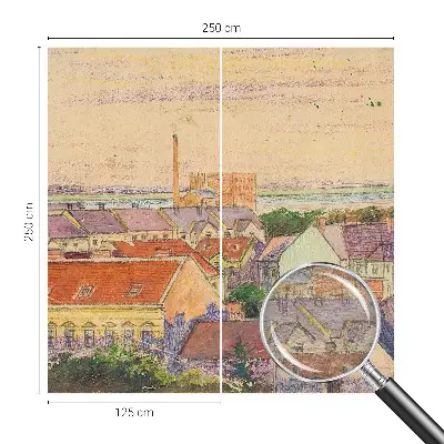 Modernus fototapetas su nurodytu baitų skaičiumi