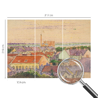 Modernus fototapetas su nurodytu baitų skaičiumi