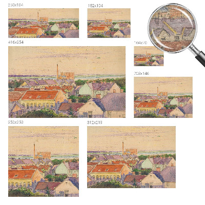 Modernus fototapetas Baitų skaičius