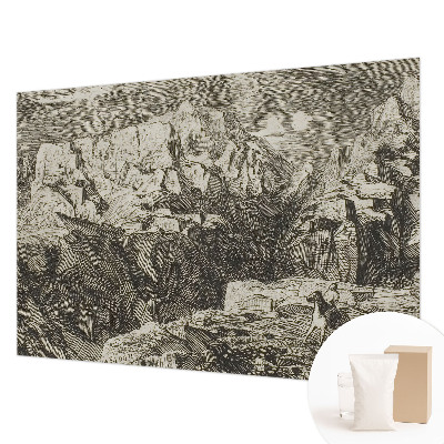 Dekoratyvinis fototapetas Bjerglandskabas