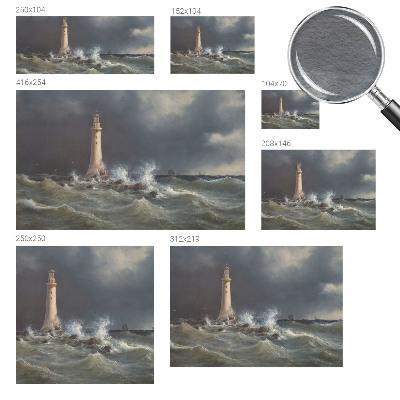 Sienų danga fototapetas su dizainu „Havstorme“