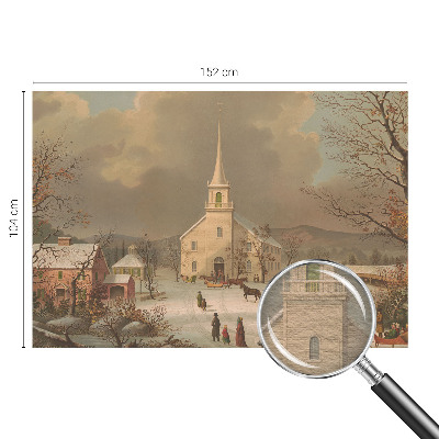 Plaunamas flizelininis fototapetas Žiemos šalis