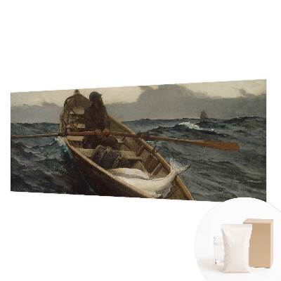 Fototapetas ant sienos Fisker į vandenį