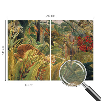 Dekoratyvinis fototapetas Egzotinis tigras