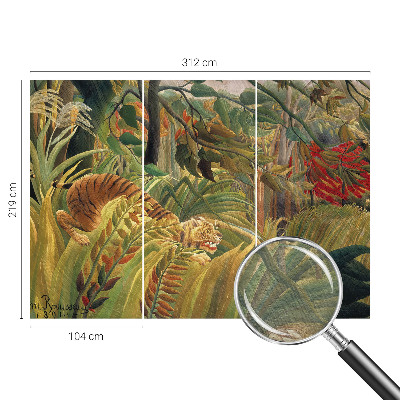 Dekoratyvinis fototapetas Egzotinis tigras