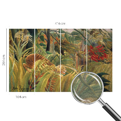 Dekoratyvinis fototapetas Egzotinis tigras