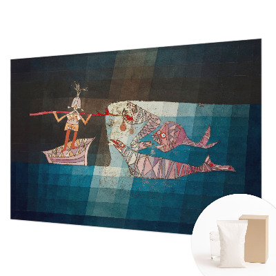 Sienų danga fototapetas Fisker jeger