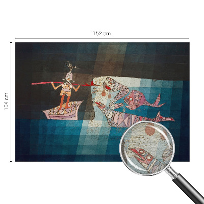 Sienų danga fototapetas Fisker jeger