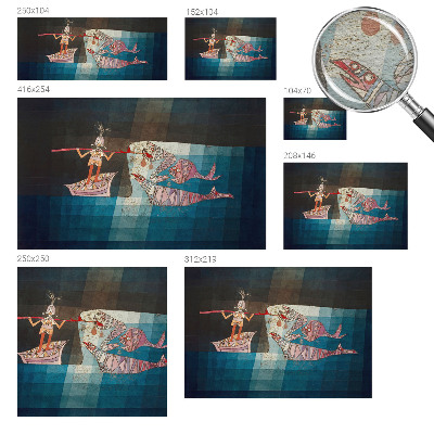 Sienų danga fototapetas Fisker jeger