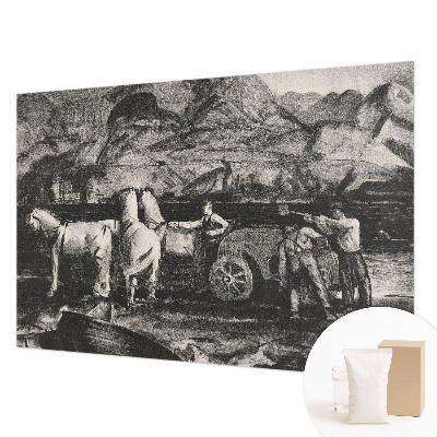 Fototapetas Landsbyscene