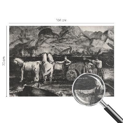 Fototapetas Landsbyscene