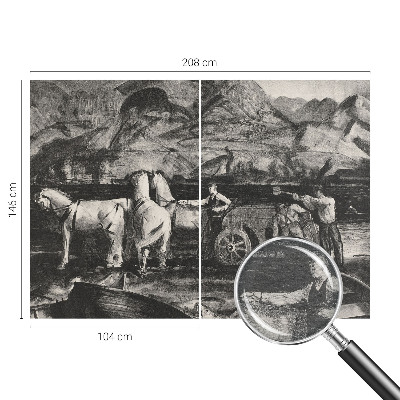 Fototapetas Landsbyscene