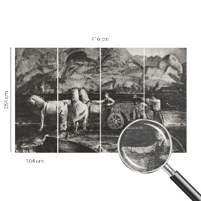 Fototapetas Landsbyscene