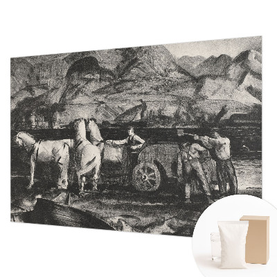 Fototapetas Landsbyscene