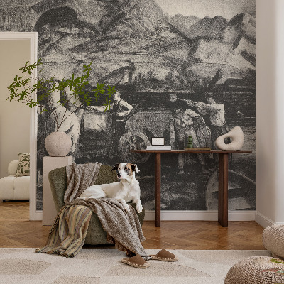 Fototapetas Landsbyscene