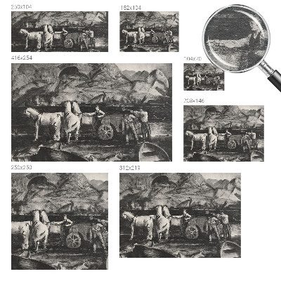 Fototapetas Landsbyscene