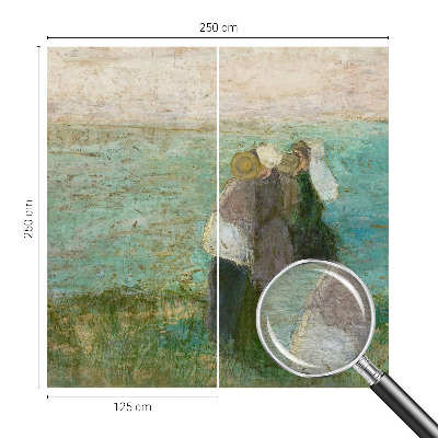 Modernus fototapetas su refleksija jūros paviršiuje