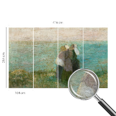 Modernus fototapetas Refleksija ved havet