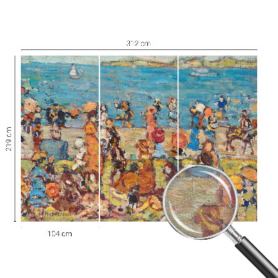 Dekoratyvinis fototapetas Strandscene