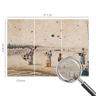 Sienų danga fototapetas Šv. drageris