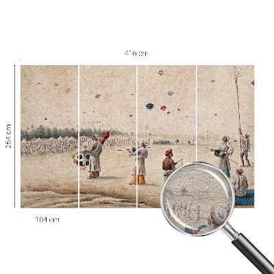 Sienų danga fototapetas Šv. drageris