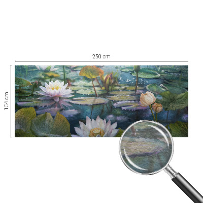 Plaunamas flizelininis fototapetas su damblomsterio motyvu
