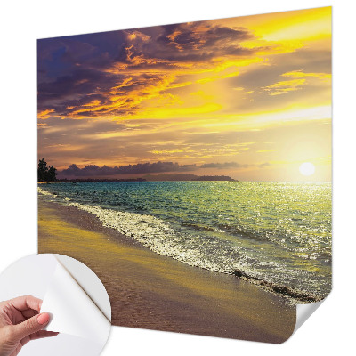 3D fototapetas sienoms Paplūdimys prie saulės