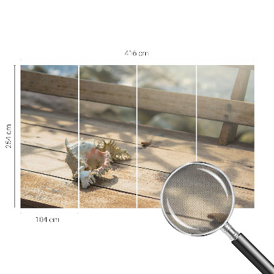 Savaime lipnus fototapetas Atvirkštinė scena