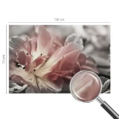 Fototapetas vaikams su pastelinių gėlių motyvu
