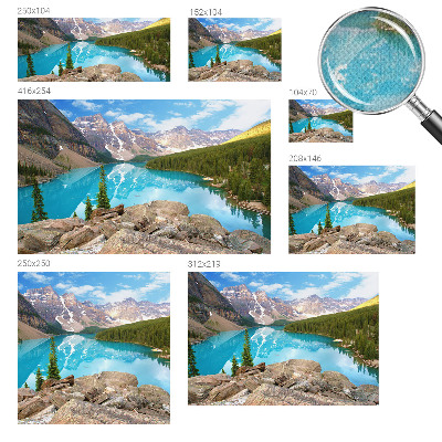 Savaime lipnus fototapetas Mėlynasis sojas