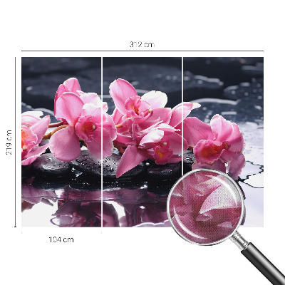 3D fototapetas su gėlių motyvu „Blomsteragtig Elegancija“