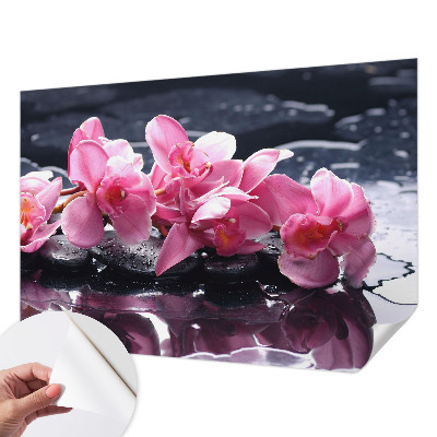 3D fototapetas su gėlių motyvu „Blomsteragtig Elegancija“