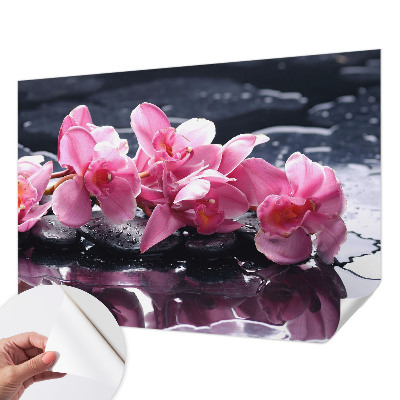 3D fototapetas su gėlių motyvu „Blomsteragtig Elegancija“