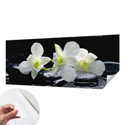 3D fototapetas sienoms su „Bloomster“ ir akmens raštu