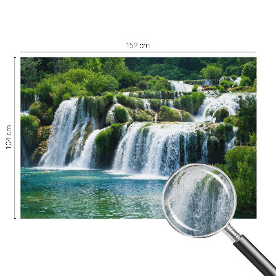 3D fototapetas su natūralaus medžio harmonikiniu raštu