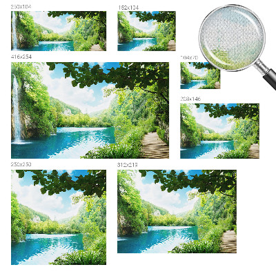 Savaime lipnus fototapetas Natūrali oazė