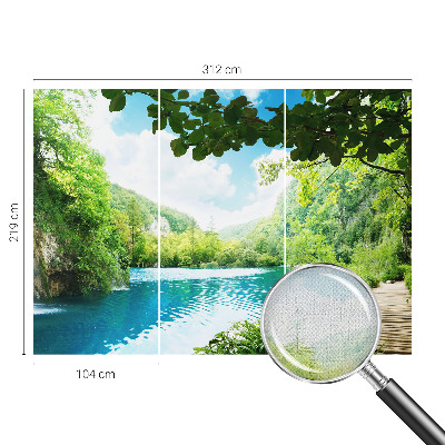 Savaime lipnus fototapetas Natūrali oazė