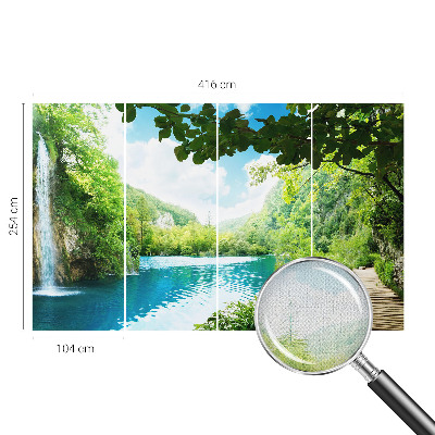 Savaime lipnus fototapetas Natūrali oazė