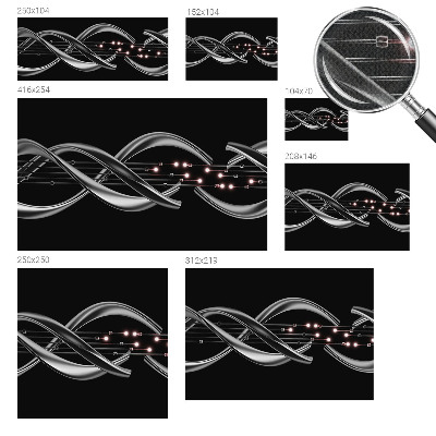 Savaime lipnus fototapetas Flettet monster