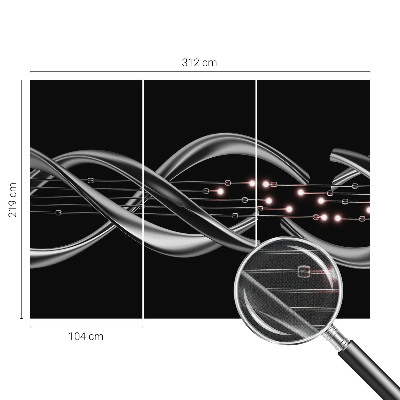 Savaime lipnus fototapetas Flettet monster